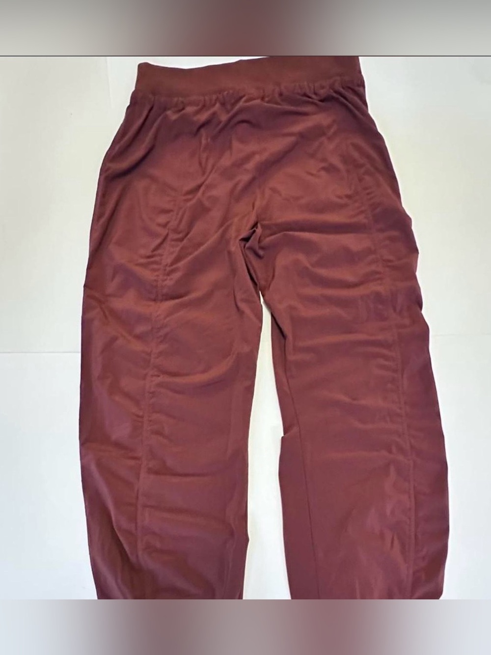 Womens athelta rust color high rise jogger size 8